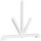 Ekena Millwork Vanguard Architectural Grade PVC Gable Bracket, 96"W x 64"H x 4"D x 4"F, 16/12 Pitch GBP096X64X0404VAN00 - alternate 1